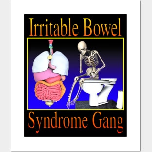 Irritable Bowel Syndrome Gang - 90's 2000's y2k Posters and Art